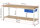RAU Werkbank höhenverstellbar 8001A7, B2000xT700xH840-1040mm, 1xSchublade-TA, 03-8001A7-207B4H.11