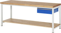 RAU Werkbank 8001A7, B2000xT700xH840mm, 1xSchublade-TA,...
