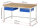 RAU Werkbank höhenverstellbar 8002A1, B1500xT900xH840-1040mm, 2xSchublade-TA, 03-8002A1-159B4H.11