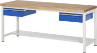 RAU Werkbank 8002A3, B2000xT700xH840mm, 2xSchublade-TA,...