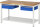 RAU Werkbank höhenverstellbar 8002A6, B1500xT700xH840-1040mm, 2xSchublade-TA, 03-8002A6-157B4H.11