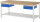 RAU Werkbank höhenverstellbar 8002A6, B2000xT900xH840-1040mm, 2xSchublade-TA, 03-8002A6-209B4H.11