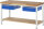 RAU Werkbank höhenverstellbar 8002A7, B1500xT700xH840-1040mm, 2xSchublade-TA, 03-8002A7-157B4H.11