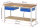 RAU Werkbank höhenverstellbar 8002A7, B1500xT700xH840-1040mm, 2xSchublade-TA, 03-8002A7-157B4H.11