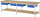 RAU Werkbank 8002A7, B3000xT900xH840mm, 4xSchublade-TA, 03-8002A7-309B4S.11