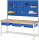 RAU Werkbank höhenverstellbar 8003A1, B2000xT900xH840-1040mm, 3xSchublade-TA, 03-8003A1-209B4H.11