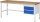 RAU Werkbank 8125A1, B2000xT700xH840mm, 2xSchublade-TA, 03-8125A1-207B4S.11