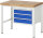 RAU Werkbank höhenverstellbar 8127A1, B1000xT700xH840-1040mm, 3xSchublade-TA, 03-8127A1-107B4H.11