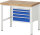 RAU Werkbank höhenverstellbar 8132A1, B1000xT700xH840-1040mm, 4xSchublade-TA, 03-8132A1-107B4H.11