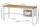 RAU Werkbank 8133A1, B2000xT700xH840mm, 4xSchublade-TA, 03-8133A1-207B4S.11
