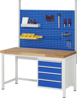 RAU Werkbank 8152A1, B1500xT900xH840mm, 1xSchublade-TA, 1xTür, 03-8152A1-159B4S.11