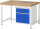 RAU Werkbank höhenverstellbar 8156A1, B1250xT900xH840-1040mm, 2xSchublade-TA, 03-8156A1-129B4H.11