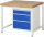 RAU Werkbank höhenverstellbar 8159A1, B1000xT900xH840-1040mm, 3xSchublade-TA, 03-8159A1-109B4H.11
