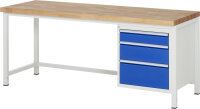 RAU Werkbank höhenverstellbar 8159A1,...