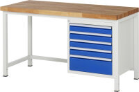 RAU Werkbank höhenverstellbar 8168A1,...