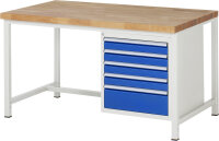 RAU Werkbank höhenverstellbar 8168A1,...