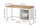 RAU Werkbank höhenverstellbar 8171A1, B1500xT900xH840-1040mm, 5xSchublade-TA, 03-8171A1-159B4H.11