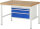 RAU Werkbank höhenverstellbar 8226A1, B1250xT900xH840-1040mm, 3xSchublade-TA, 03-8226A1-129B4H.11