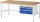 RAU Werkbank höhenverstellbar 8226A1, B2000xT900xH840-1040mm, 3xSchublade-TA, 03-8226A1-209B4H.11
