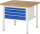 RAU Werkbank höhenverstellbar 8232A2, B1000xT900xH840-1040mm, 4xSchublade-TA, 03-8232A2-109B4H.11