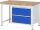 RAU Werkbank höhenverstellbar 8255A1, B1250xT700xH840-1040mm, 2xSchublade-TA, 03-8255A1-127B4H.11