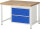 RAU Werkbank höhenverstellbar 8255A1, B1250xT900xH840-1040mm, 2xSchublade-TA, 03-8255A1-129B4H.11