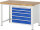 RAU Werkbank höhenverstellbar 8271A1, B1250xT700xH840-1040mm, 5xSchublade-TA, 03-8271A1-127B4H.11