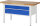 RAU Werkbank höhenverstellbar 8323A1, B1500xT700xH840-1040mm, 2xSchublade-TA, 03-8323A2-157B4H.11