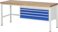 RAU Werkbank 8332A1, B2000xT700xH840mm, 4xSchublade-TA,...