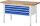 RAU Werkbank höhenverstellbar 8332A2, B1500xT700xH840-1040mm, 4xSchublade-TA, 03-8332A2-157B4H.11