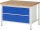 RAU Werkbank höhenverstellbar 8355A2, B1250xT900xH840-1040mm, 2xSchublade-TA, 03-8355A2-129B4H.11