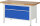 RAU Werkbank höhenverstellbar 8356A2, B1500xT700xH840-1040mm, 2xSchublade-TA, 03-8356A2-157B4H.11