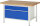 RAU Werkbank höhenverstellbar 8356A2, B1500xT900xH840-1040mm, 2xSchublade-TA, 03-8356A2-159B4H.11
