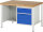 RAU Werkbank höhenverstellbar 8451A2, B1250xT900xH840-1040mm, 2xSchublade-TA, 03-8451A2-129B4H.11