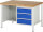 RAU Werkbank höhenverstellbar 8452A2, B1250xT900xH840-1040mm, 3xSchublade-TA, 03-8452A2-129B4H.11