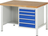 RAU Werkbank höhenverstellbar 8454A2,...