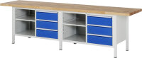 RAU Werkbank höhenverstellbar 8462A2,...