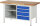 RAU Werkbank 8463A2, B1500xT700xH840mm, 4xSchublade-TA, 03-8463A2-157B4S.11