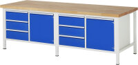 RAU Werkbank höhenverstellbar 8468A2,...