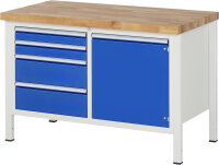 RAU Werkbank höhenverstellbar 8470A2,...