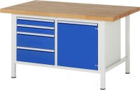 RAU Werkbank höhenverstellbar 8470A2,...