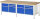 RAU Werkbank 8472A2, B2500xT900xH840mm, 10xSchublade-TA, 03-8472A2-259B4S.11