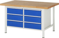 RAU Werkbank höhenverstellbar 8473A2,...