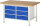 RAU Werkbank 8473A2, B1500xT900xH840mm, 6xSchublade-TA, 03-8473A2-159B4S.11