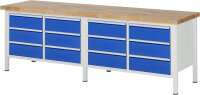 RAU Werkbank höhenverstellbar 8473A2,...