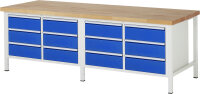 RAU Werkbank höhenverstellbar 8473A2,...