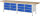 RAU Werkbank 8473A2, B3000xT700xH840mm, 12xSchublade-TA, 03-8473A2-307B4S.11