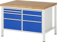 RAU Werkbank höhenverstellbar 8476A2,...
