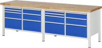 RAU Werkbank höhenverstellbar 8476A2,...