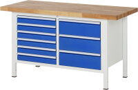 RAU Werkbank höhenverstellbar 8479A2,...
